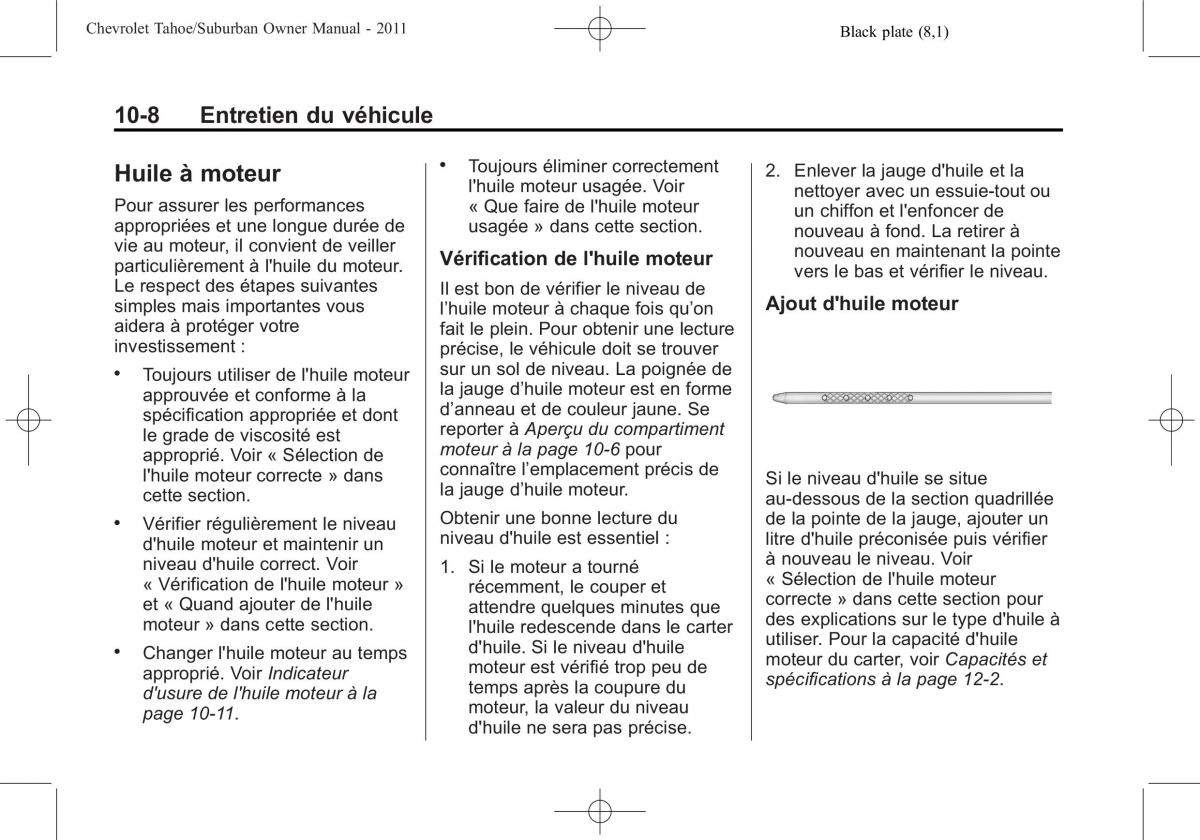 Chevrolet GMC Suburban X 10 manuel du proprietaire / page 430