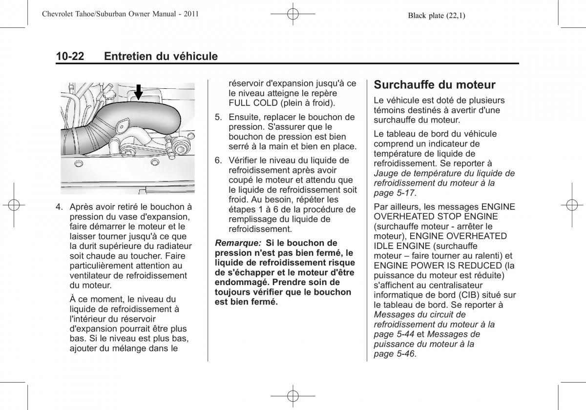 Chevrolet GMC Suburban X 10 manuel du proprietaire / page 444