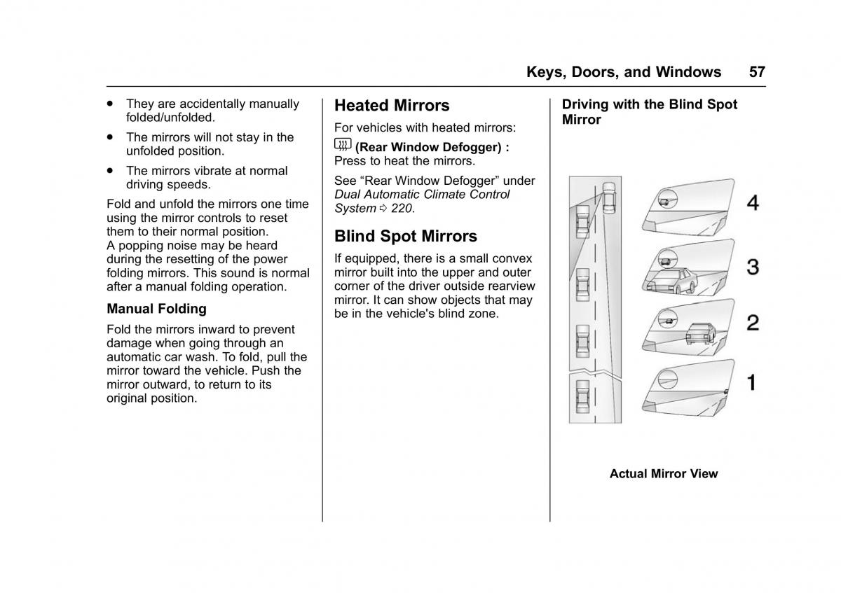 Chevrolet GMC Suburban XI 11 owners manual / page 58