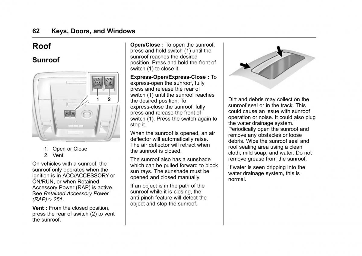 Chevrolet GMC Suburban XI 11 owners manual / page 63