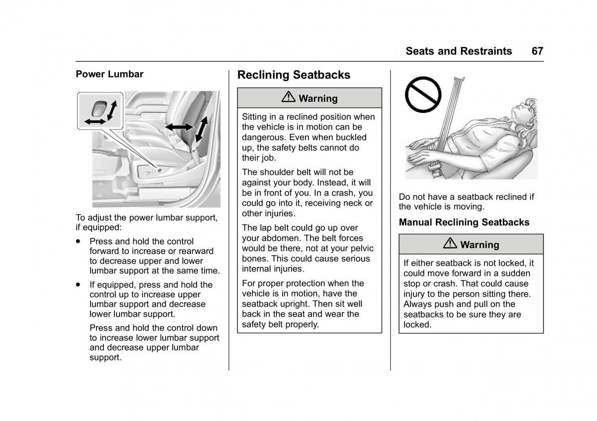 Chevrolet GMC Suburban XI 11 owners manual / page 68