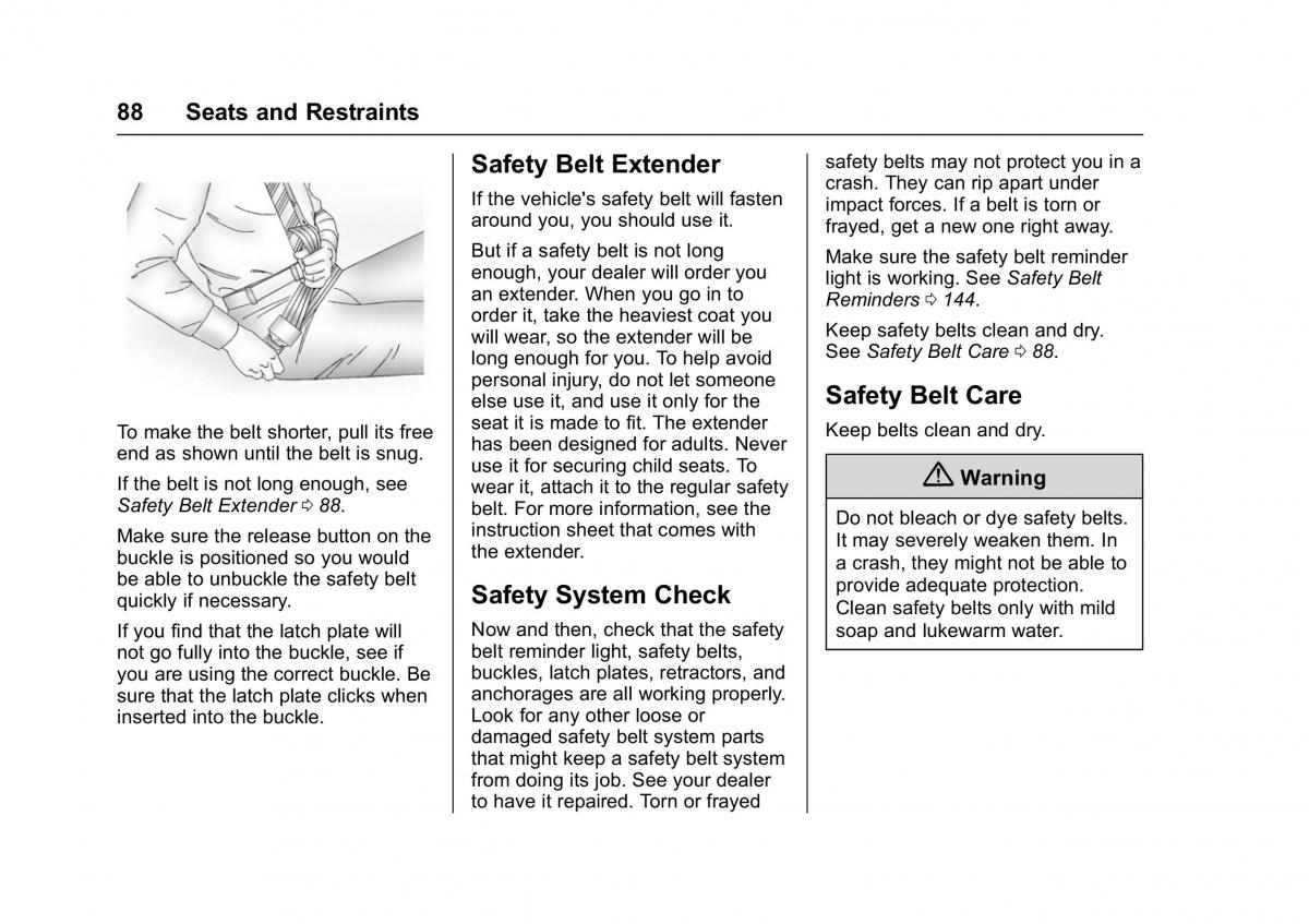 Chevrolet GMC Suburban XI 11 owners manual / page 89