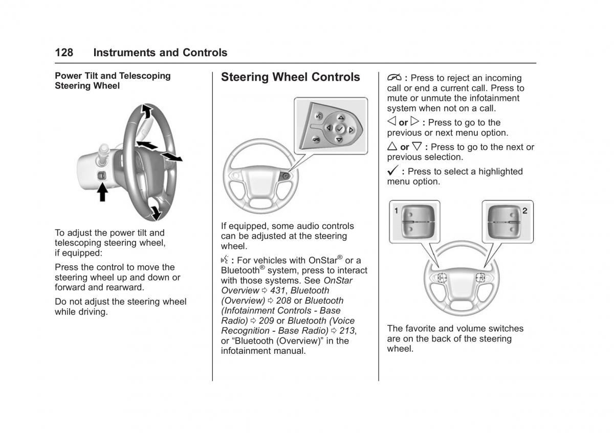 Chevrolet GMC Suburban XI 11 owners manual / page 129