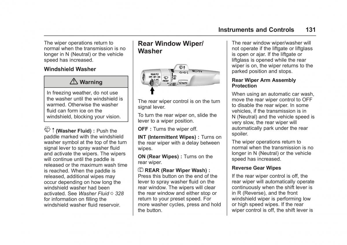 Chevrolet GMC Suburban XI 11 owners manual / page 132