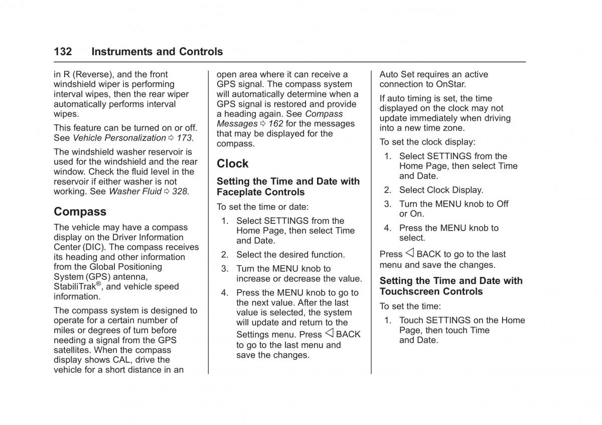 Chevrolet GMC Suburban XI 11 owners manual / page 133