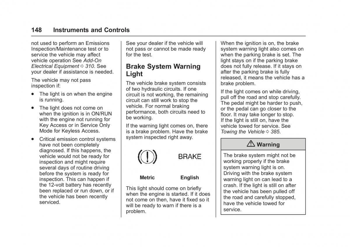 Chevrolet GMC Suburban XI 11 owners manual / page 149