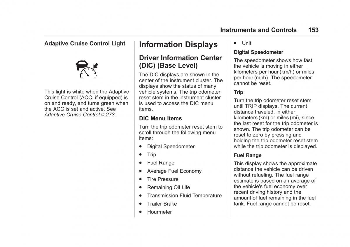 Chevrolet GMC Suburban XI 11 owners manual / page 154