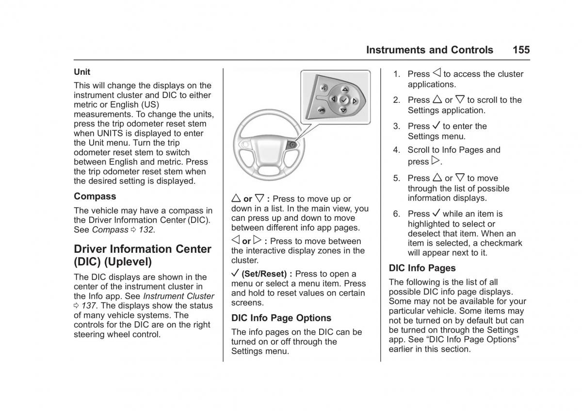 Chevrolet GMC Suburban XI 11 owners manual / page 156