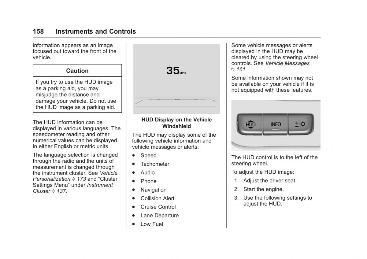 Chevrolet GMC Suburban XI 11 owners manual / page 159