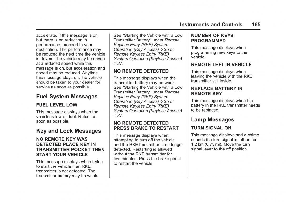 Chevrolet GMC Suburban XI 11 owners manual / page 166