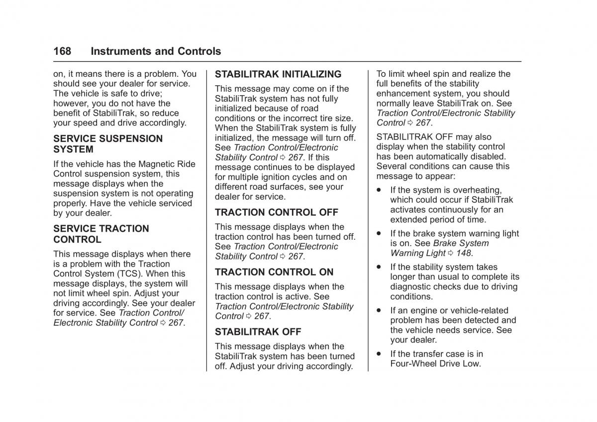 Chevrolet GMC Suburban XI 11 owners manual / page 169