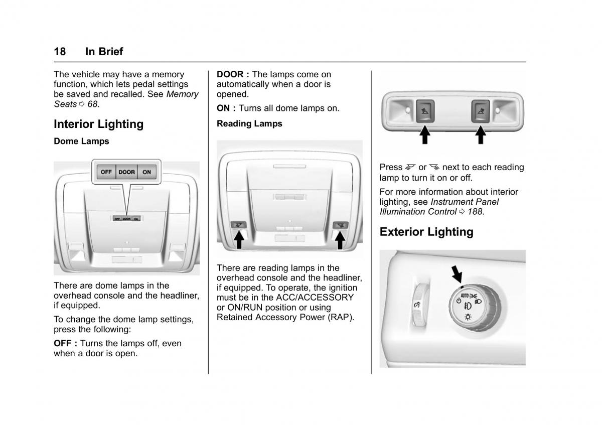 Chevrolet GMC Suburban XI 11 owners manual / page 19