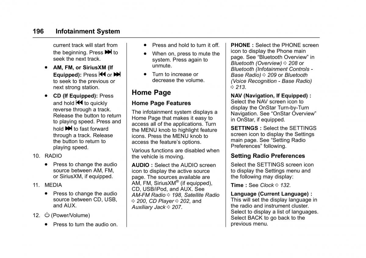 Chevrolet GMC Suburban XI 11 owners manual / page 197