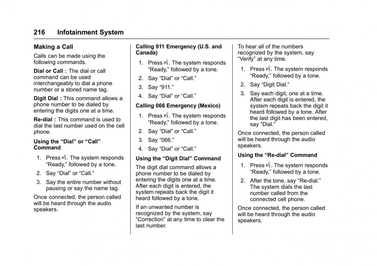 Chevrolet GMC Suburban XI 11 owners manual / page 217