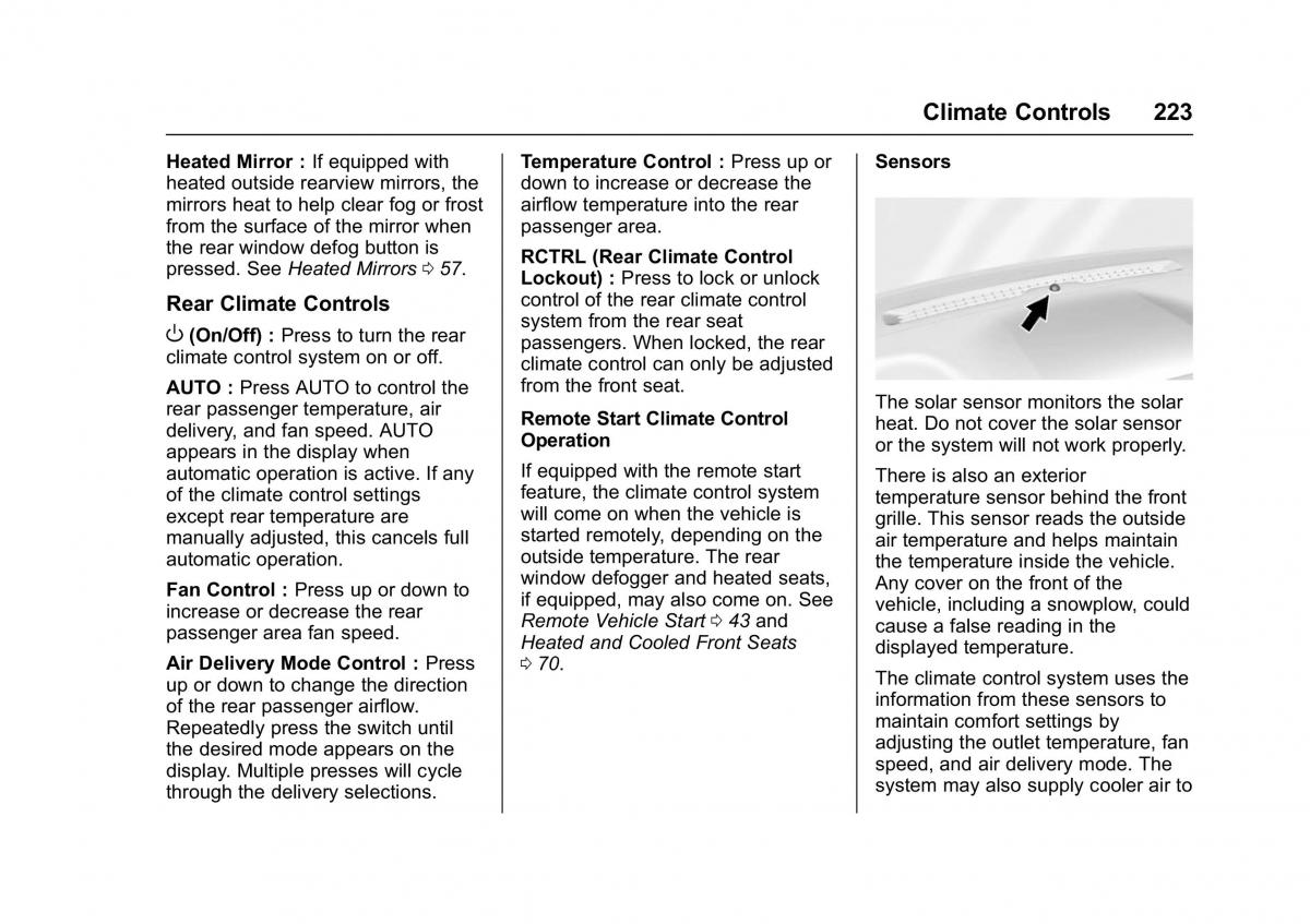 Chevrolet GMC Suburban XI 11 owners manual / page 224