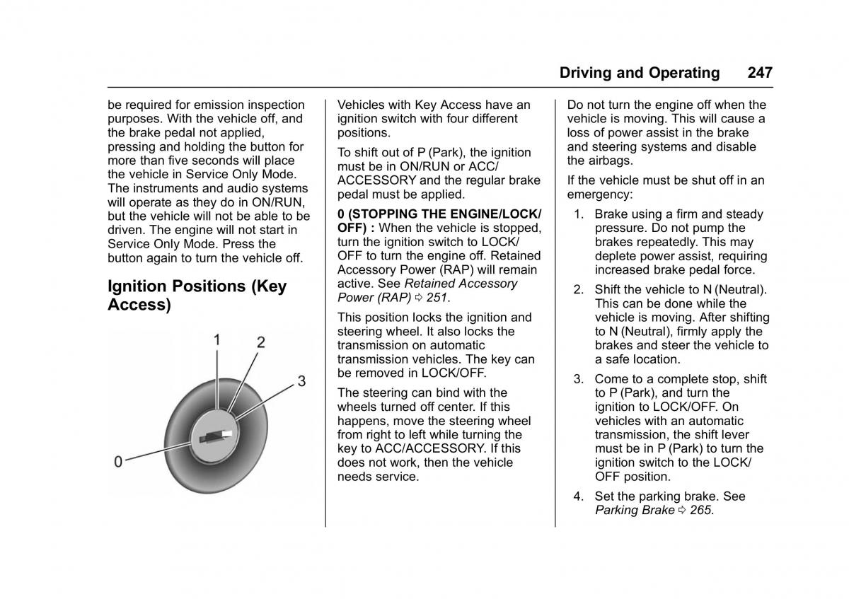 Chevrolet GMC Suburban XI 11 owners manual / page 248