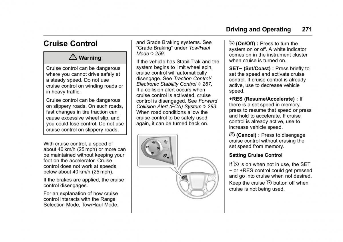 Chevrolet GMC Suburban XI 11 owners manual / page 272