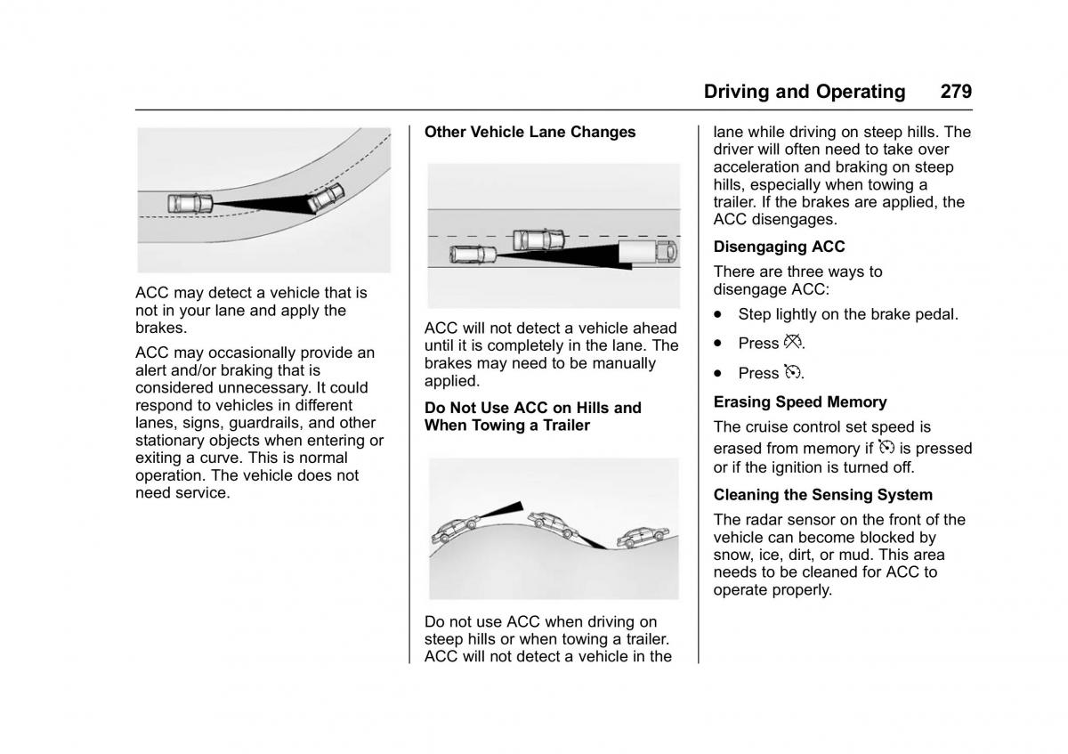 Chevrolet GMC Suburban XI 11 owners manual / page 280