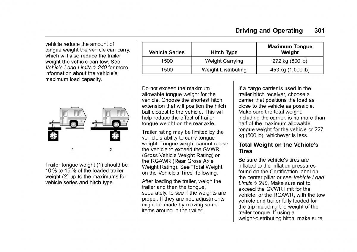 Chevrolet GMC Suburban XI 11 owners manual / page 302