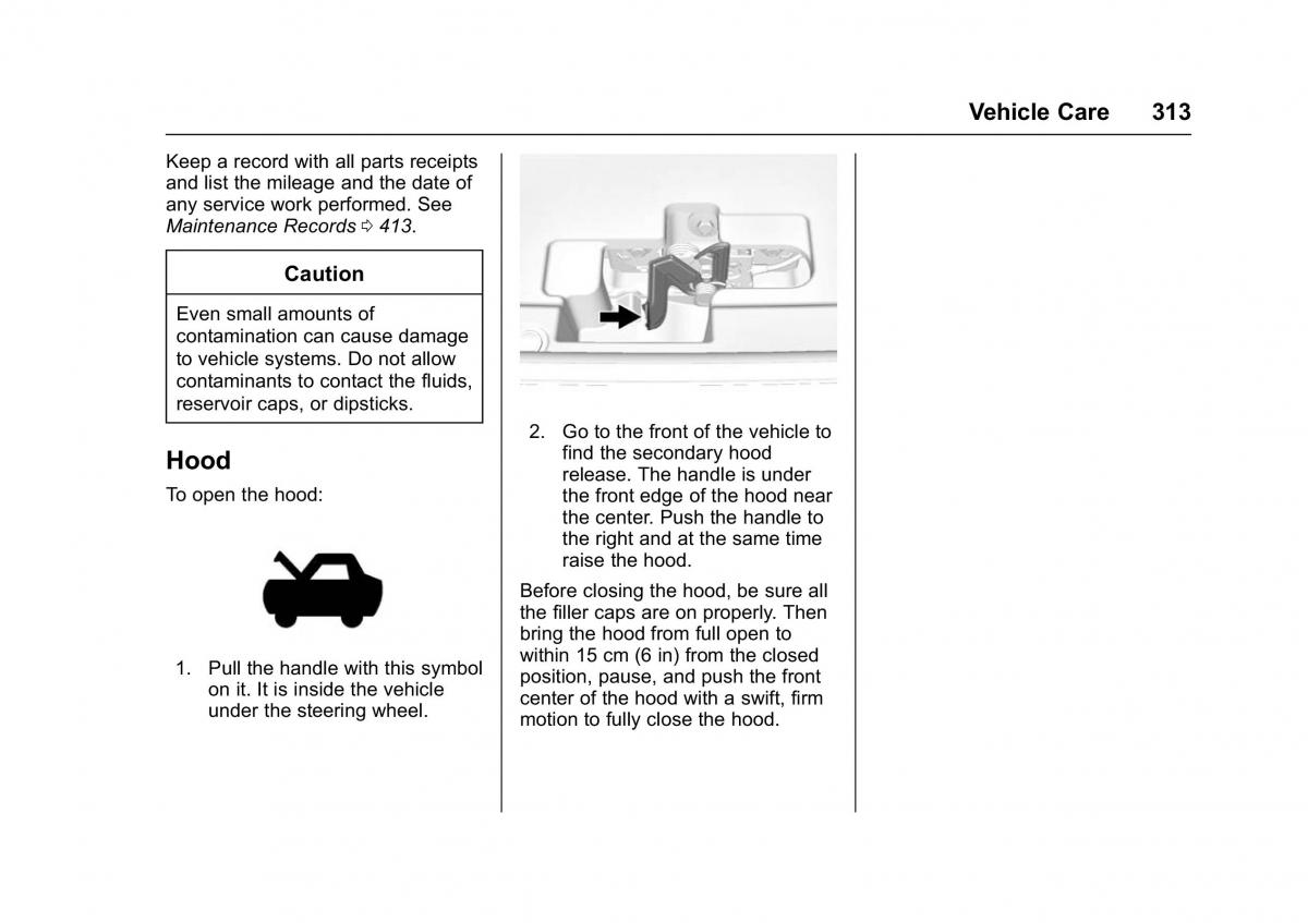 Chevrolet GMC Suburban XI 11 owners manual / page 314