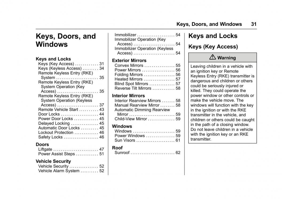 Chevrolet GMC Suburban XI 11 owners manual / page 32