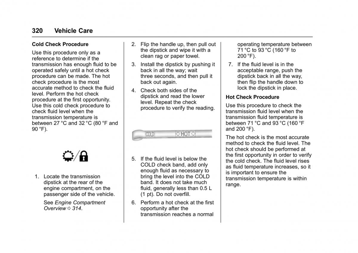 Chevrolet GMC Suburban XI 11 owners manual / page 321