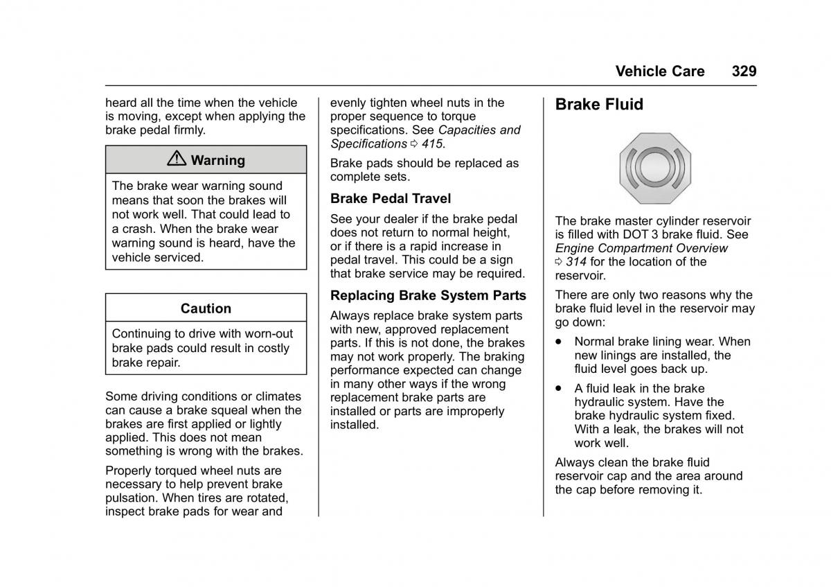 Chevrolet GMC Suburban XI 11 owners manual / page 330