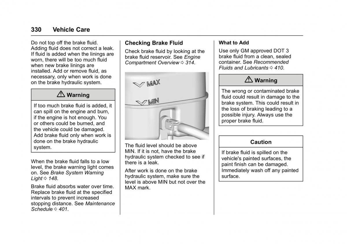 Chevrolet GMC Suburban XI 11 owners manual / page 331