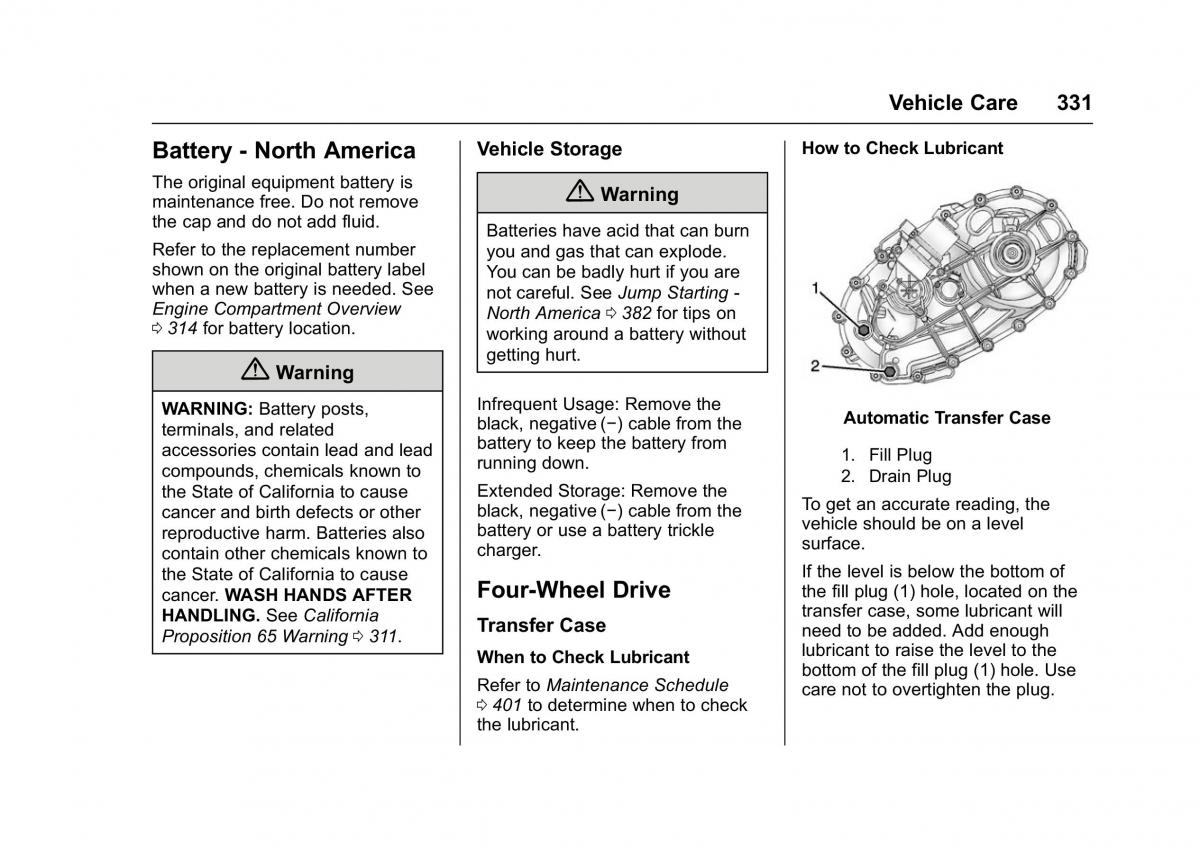 Chevrolet GMC Suburban XI 11 owners manual / page 332