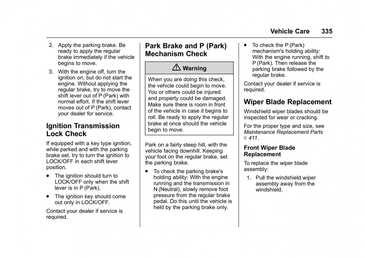 Chevrolet GMC Suburban XI 11 owners manual / page 336