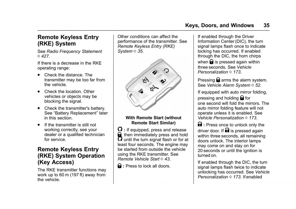 Chevrolet GMC Suburban XI 11 owners manual / page 36