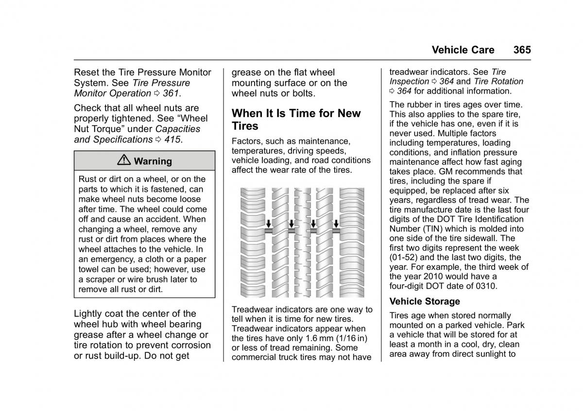 Chevrolet GMC Suburban XI 11 owners manual / page 366