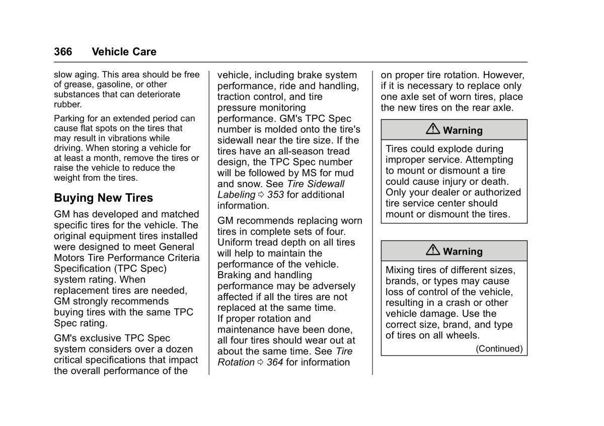 Chevrolet GMC Suburban XI 11 owners manual / page 367