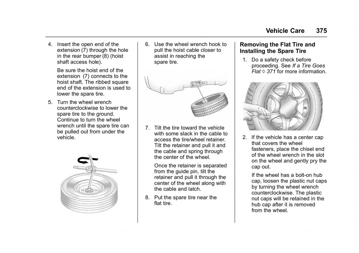 Chevrolet GMC Suburban XI 11 owners manual / page 376