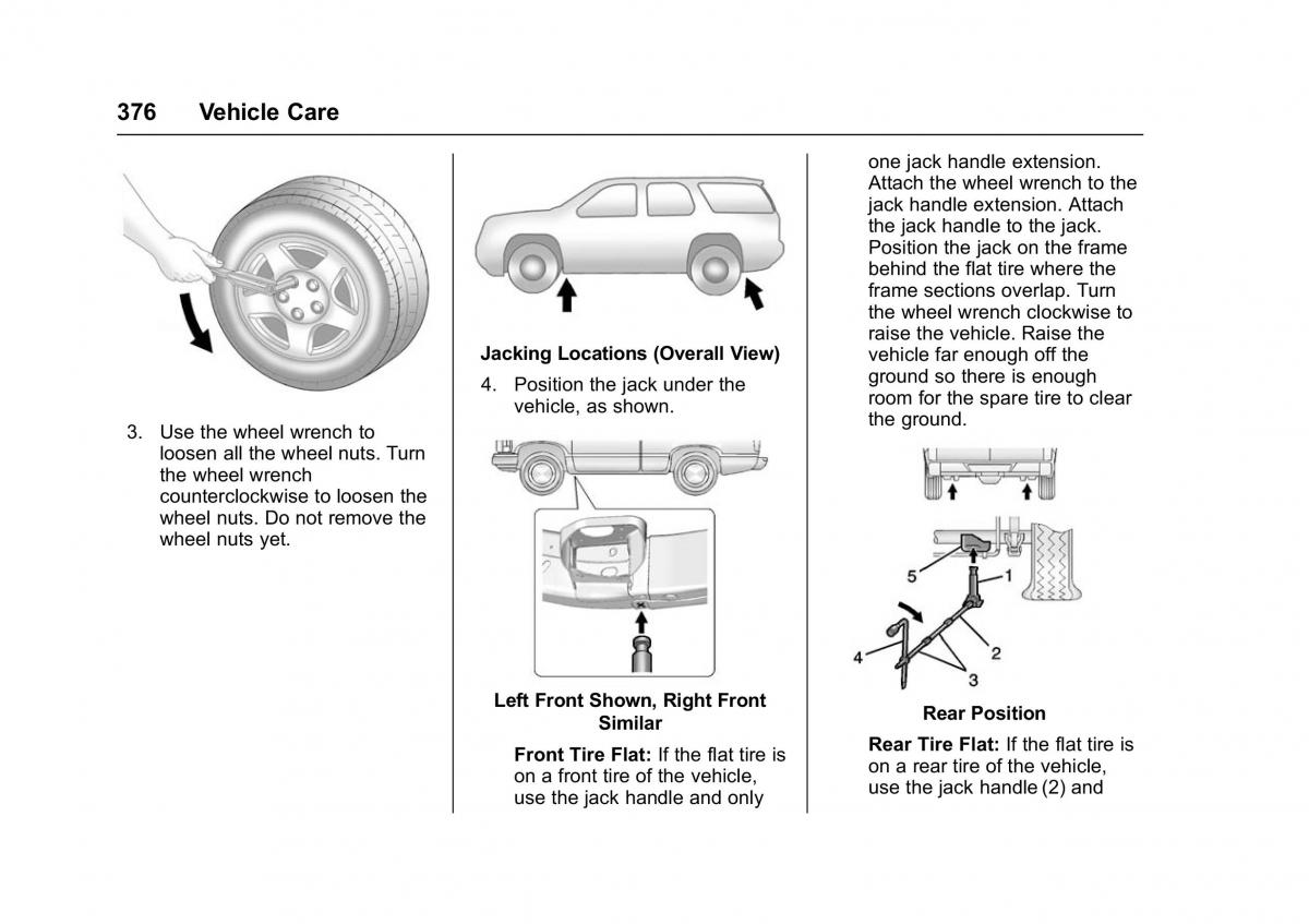 Chevrolet GMC Suburban XI 11 owners manual / page 377