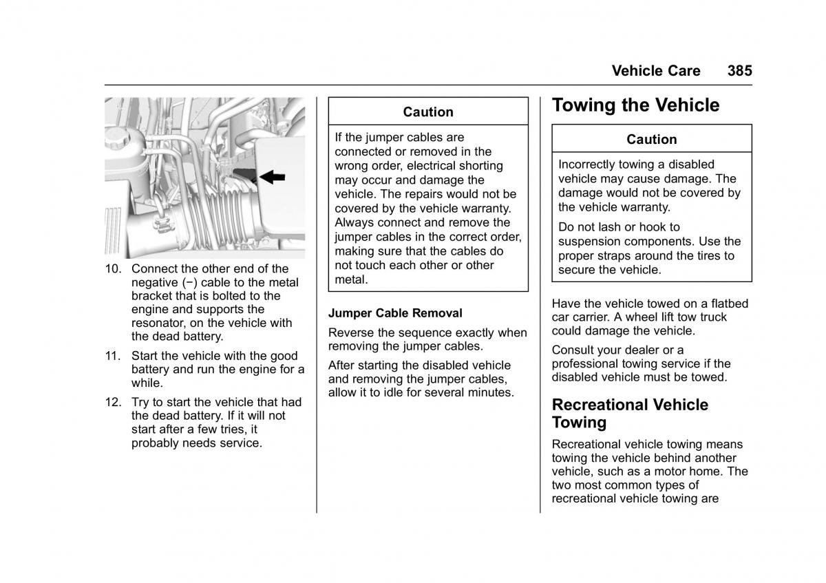 Chevrolet GMC Suburban XI 11 owners manual / page 386