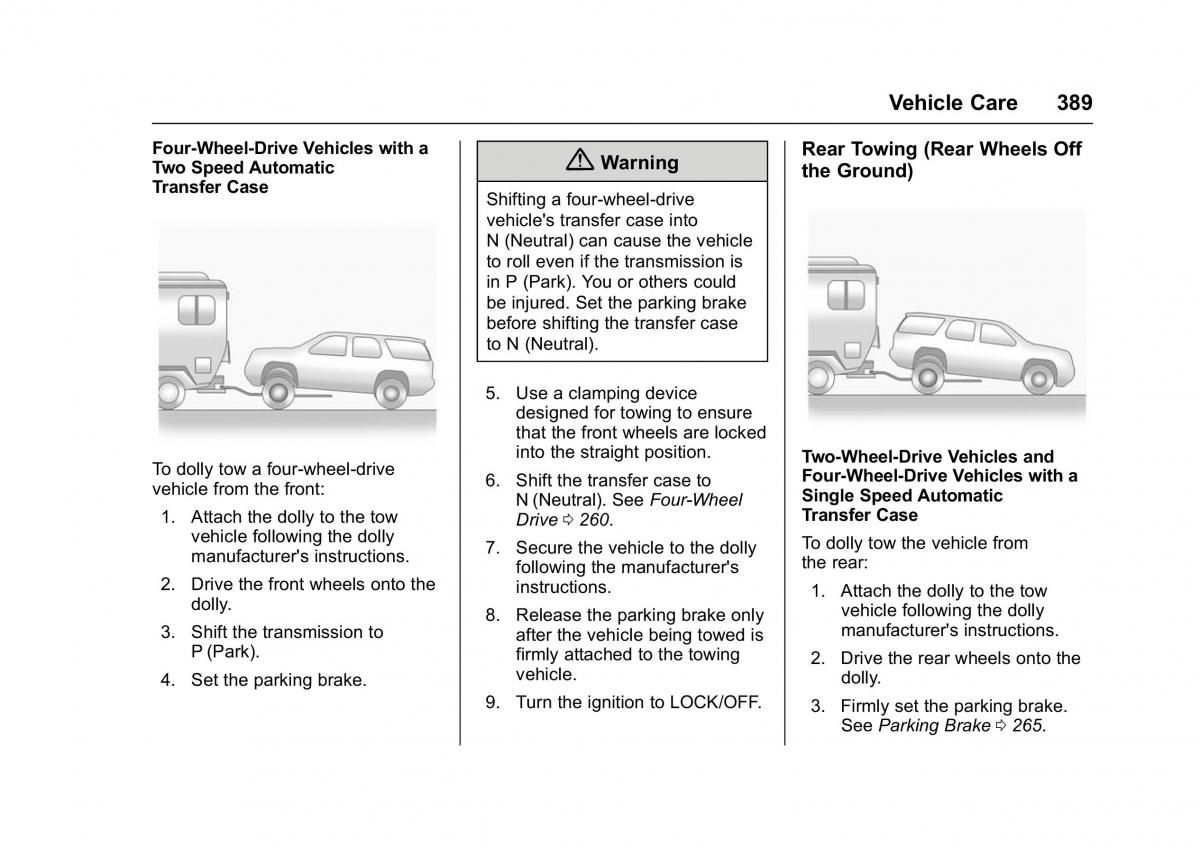 Chevrolet GMC Suburban XI 11 owners manual / page 390