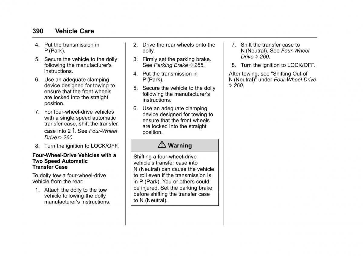 Chevrolet GMC Suburban XI 11 owners manual / page 391