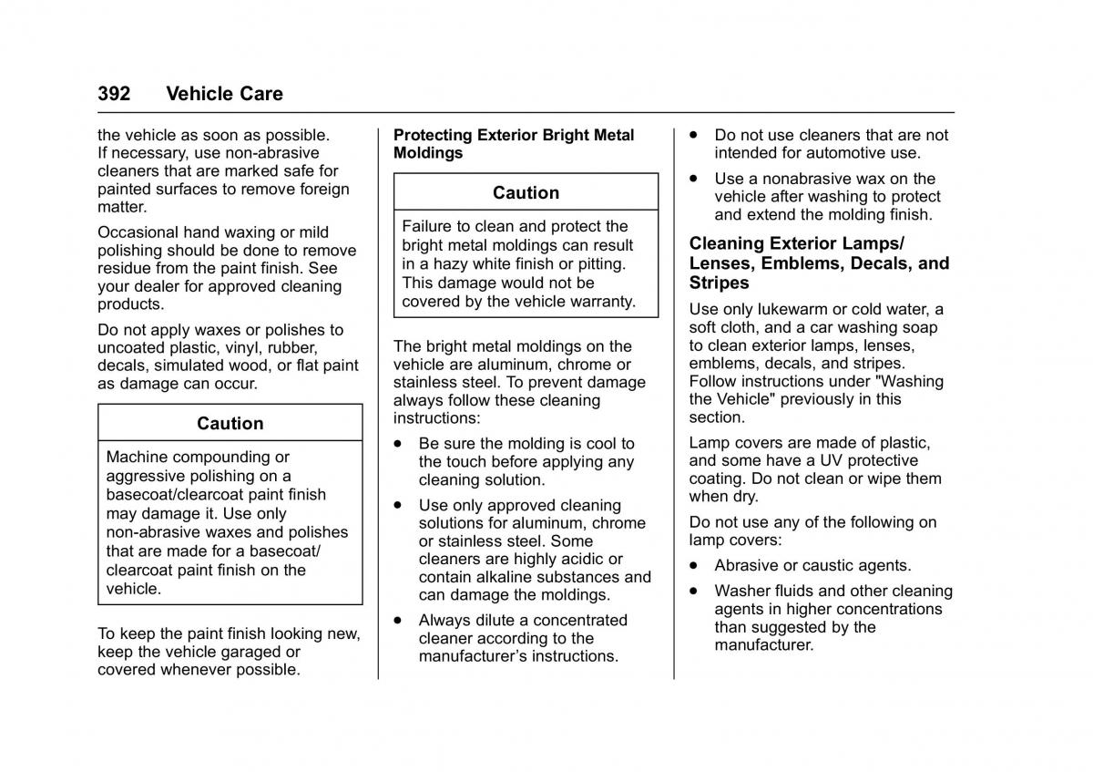 Chevrolet GMC Suburban XI 11 owners manual / page 393