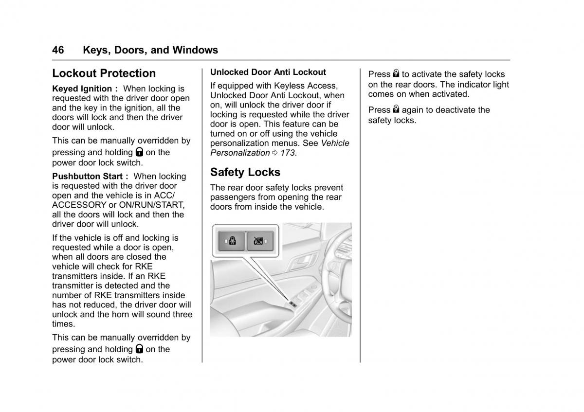 Chevrolet GMC Suburban XI 11 owners manual / page 47