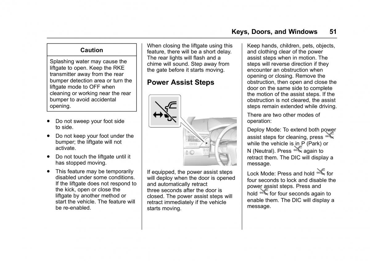 Chevrolet GMC Suburban XI 11 owners manual / page 52