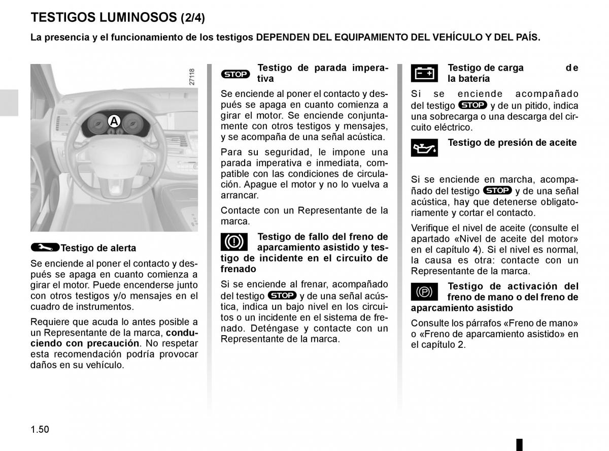 Renault Laguna III 3 manual del propietario / page 56