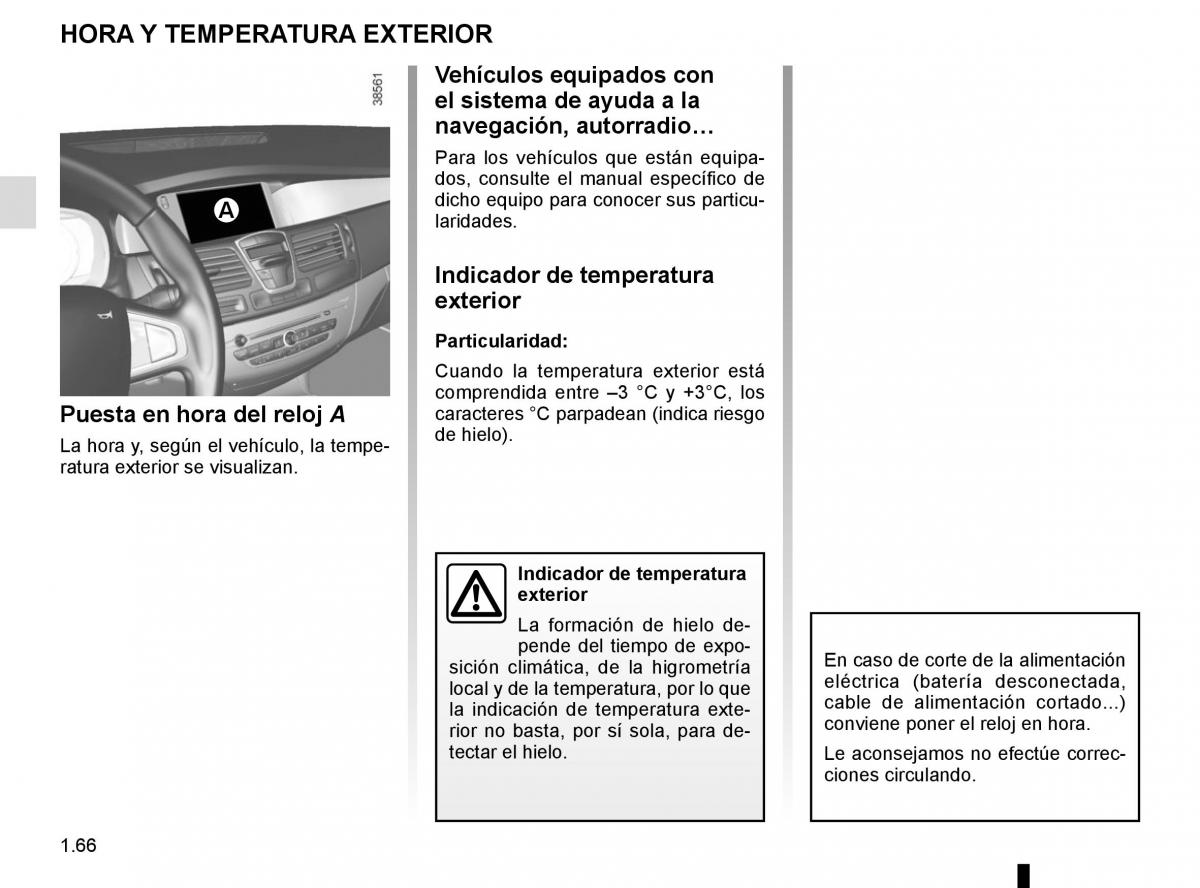 Renault Laguna III 3 manual del propietario / page 72