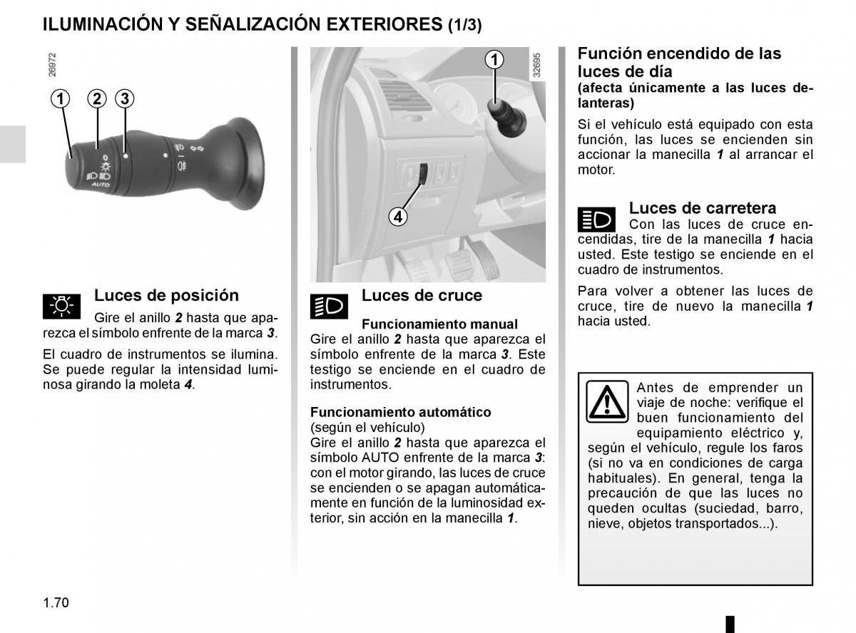 Renault Laguna III 3 manual del propietario / page 76