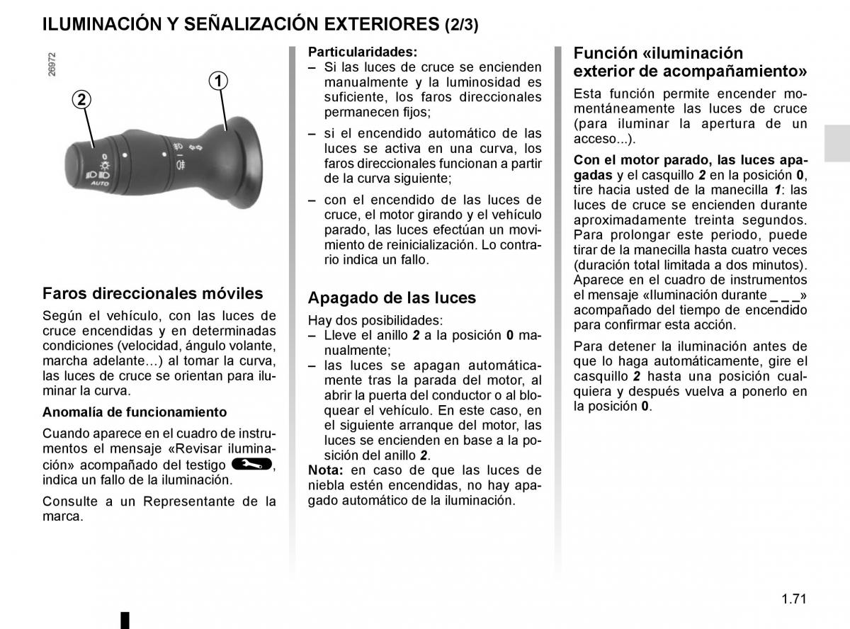 Renault Laguna III 3 manual del propietario / page 77