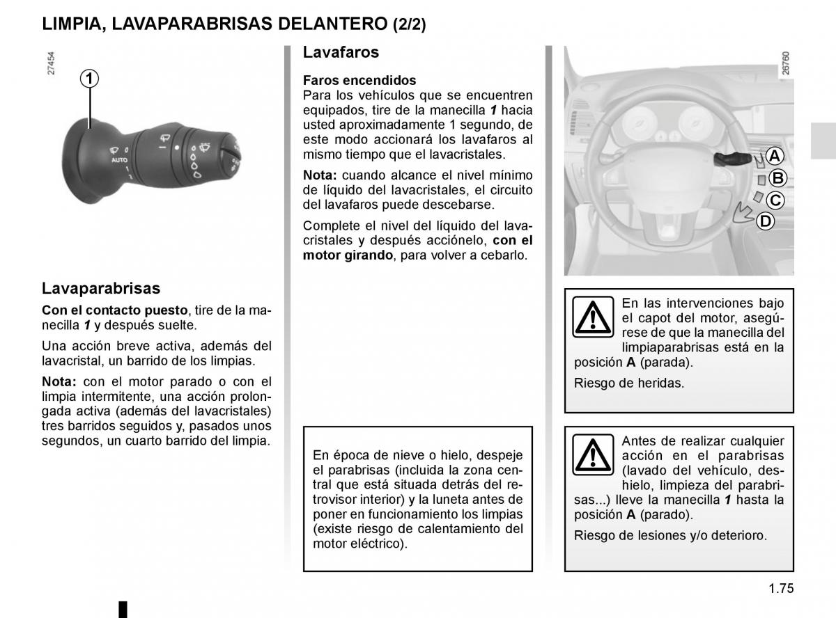 Renault Laguna III 3 manual del propietario / page 81