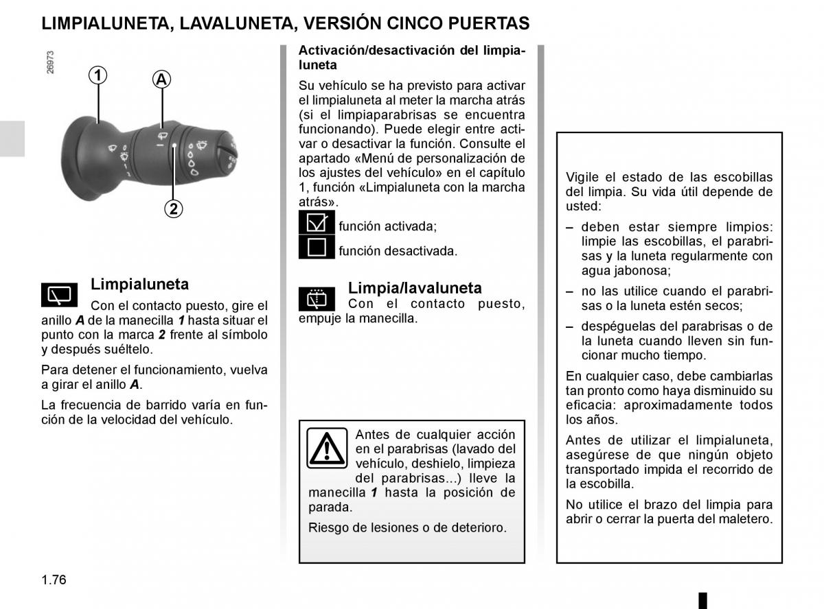 Renault Laguna III 3 manual del propietario / page 82