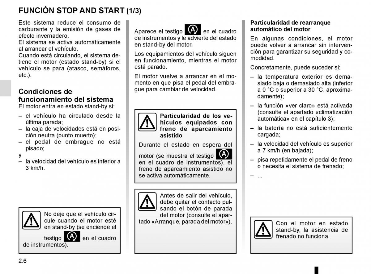 Renault Laguna III 3 manual del propietario / page 92