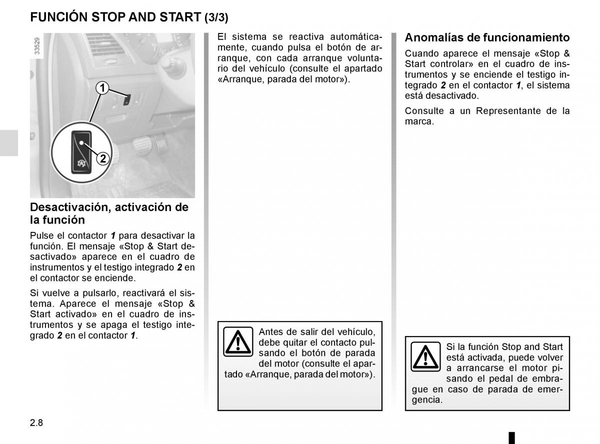 Renault Laguna III 3 manual del propietario / page 94