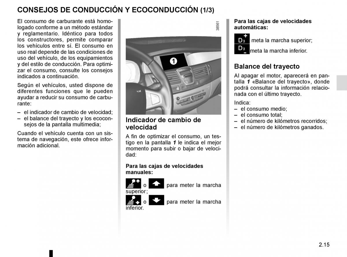 Renault Laguna III 3 manual del propietario / page 101